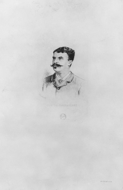 Guy de Maupassant by Henri Toussaint